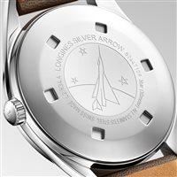 Orologio Longines Uomo Silver Arrow in Acciaio L28344722 - L28344722